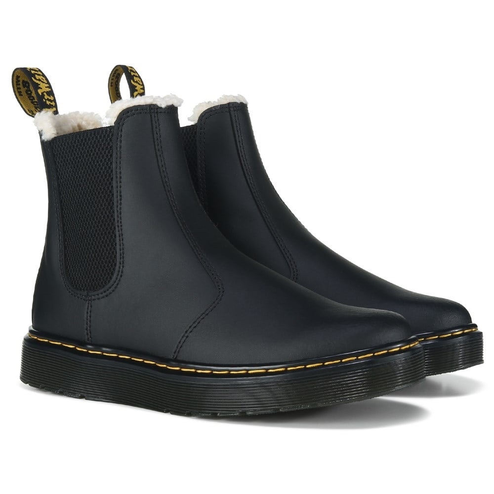Dr. Martens Black Dorian Chelsea Boots